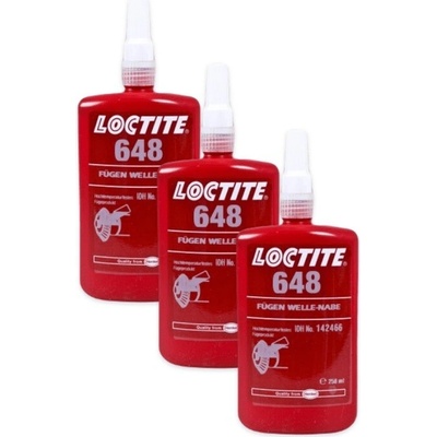 Loctite 648 upevňovanie 250 ml 3 ks