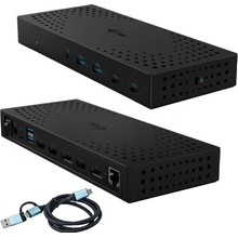 i-Tec USB 3.0 / USB-C / Thunderbolt 3, 3x 4K Docking Station + Power Delivery 85W CATRIPLE4KDOCKPD2