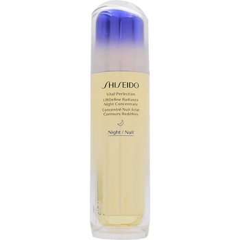 Shiseido Vital Perfection LiftDefine Radiance Night Concentrate нощно серум с лифтинг ефект 80 мл