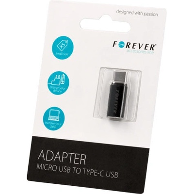 Forever MicroUSB - USB C- адаптер