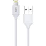 Meliconi Кабел Meliconi USB-A към Lightning, 1.5 m, бял, 2 броя (301432)