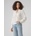 Vero Moda Тениска Vero Moda Women's Long-Sleeve V-Neck T-Shirt - Snow White