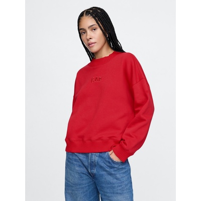 GAP Суитшърт с логото на GAP GAP | Cherven | ЖЕНИ | XXS