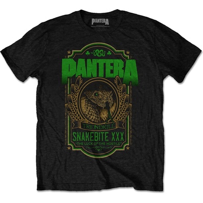 Pantera tričko Snakebite XXX Label čierne