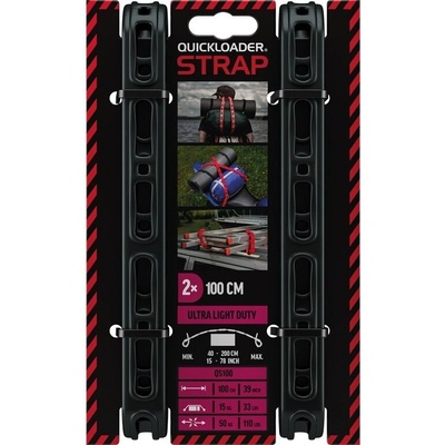 Quickloader Gumový popruh STRAP 100 cm - sada 2 ks