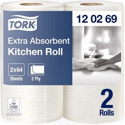 Tork Premium, 2 vrstvy, biele, 2 x 15,4 m