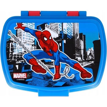 Stor plastový box na desiatu Spiderman 51374