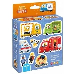 Bright Junior Media CzuCzu Puzzle for a pair 18m+ CARS ZA5661