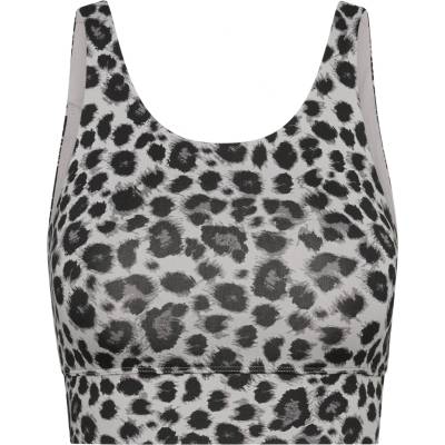 Hey Honey Дамски спортен сутиен Hey honey Women's Bustier Leo Sports bra - Black / Grey - размер XS (114-2217-0611)
