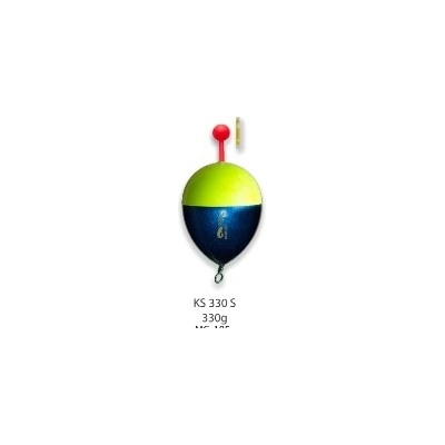 BUBENÍK Kačena sumec splavávací 330g žltá + modrá