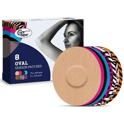 CureTape Sensor ochranné náplasti Mix 8 ks