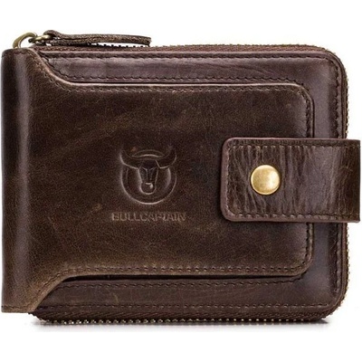 Bullcaptain elegantní kožená peněženka Phocas BULLCAPTAIN QB231s3 hnědá