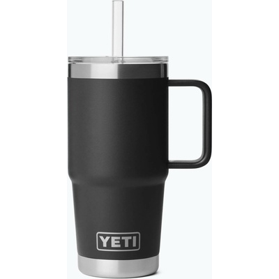 Yeti termohrnek Rambler Straw 739 ml black