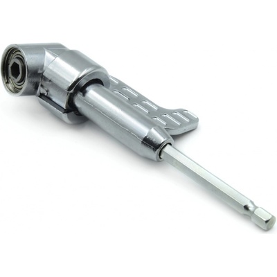 Úhlový nástavec na vrtačku 1/4" HEX, 130mm, Geko G15018