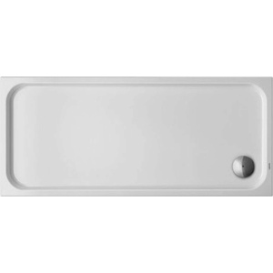 Duravit D-Code - Душ-тава 160x70 см, противоплъзгаща, алпийско бяло 720163000000001 (720163000000001)