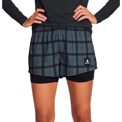 Saysky Шорти Saysky W Checker Pace 2-in-1 Shorts 3" Син Velikost S