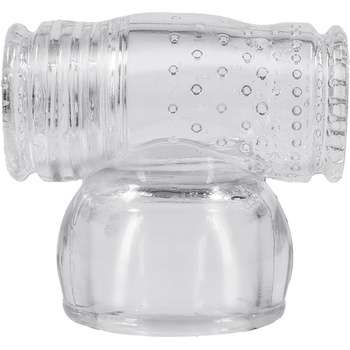 Image 1 of Doc Johnson Merci Cock Stroker Wand Attachment Clear