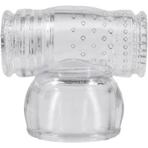 Doc Johnson Merci Cock Stroker Wand Attachment Clear