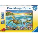 Ravensburger - Puzzle Sea turtles 100 XXL - 100 piese