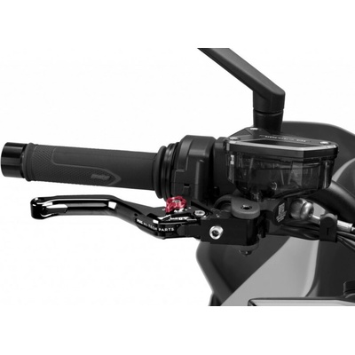Páčka brzdy bez adaptéru 4.0 4130NR krátké černá/červená