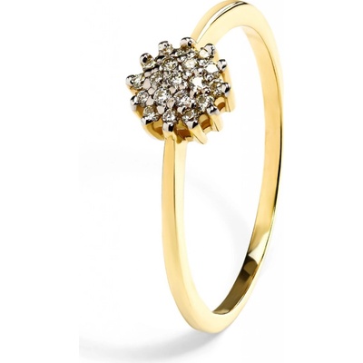 Blink-Blink Elegantný prsteň s diamantmi 1527ZDG