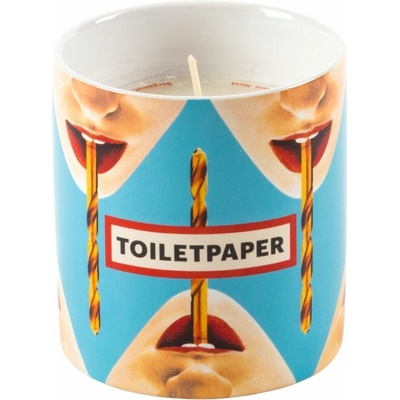 Seletti Vonná sviečka TOILETPAPER DRILL 9,5 cm