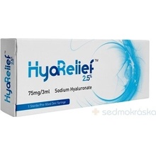 HyaRelief 2,5 % gél hyaluronátu sodného 75 mg v predplnenej striekačke 3 ml