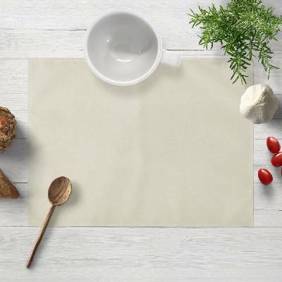 Biante Sametové prostírání Velvet Premium SVP-003 Smetanové 30x40cm