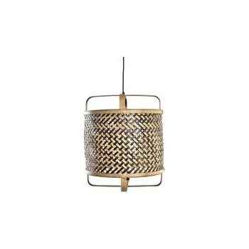 DEKODONIA Полилей DKD Home Decor Черен Кафяв 220 V 50 W (36 x 36 x 48 cm)