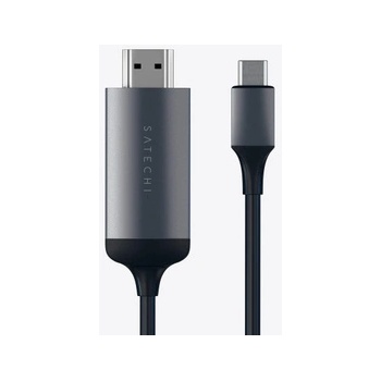 Satechi Type-C to 4K HDMI cable Space Gray (1.8m) (STCHDMIM)