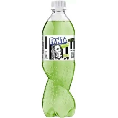 Fanta jablko a liči zero 1,5 l