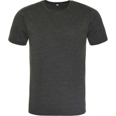 Unisex tričko Washed opraná tryskáčově černá