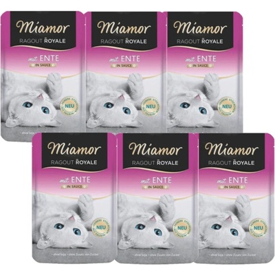 Miamor Ragout Royale v kačacej omáčke 6 x 100 g