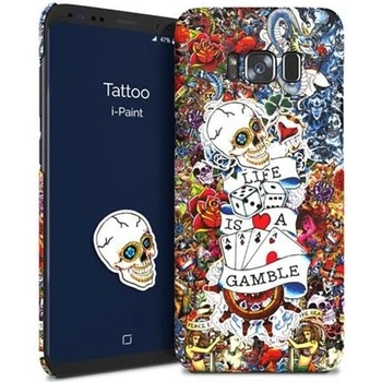 Púzdro i-Paint - HARD CASE Tattoo Samsung Galaxy S8+ farebné