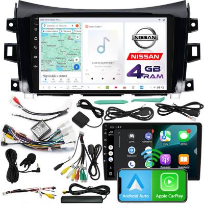 NCS D9 Nissan Navara IV 2015-2024 CANBUS 4GB
