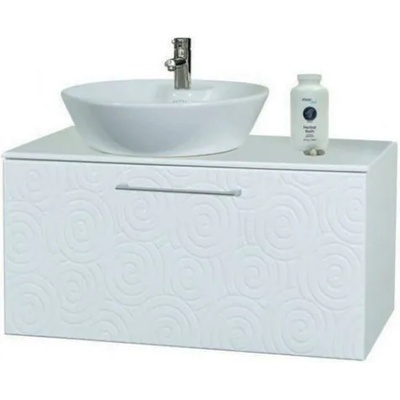 Makena Долен pvc шкаф с умивалник Парадайз (394135)