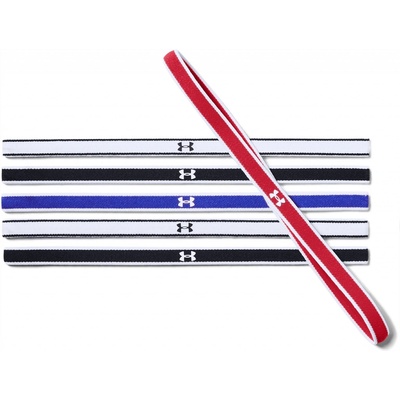 Under Armour Mini headbands 6ks červená