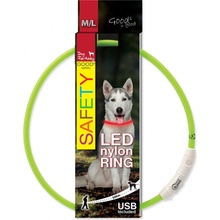 Dog Fantasy LED nylon obojek