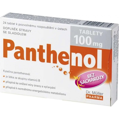 Dr.Müller Müller Pharma Panthenol tablety 100 mg 24 tablet