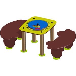 Playfactory ДЕТСКА МАСА ЗА КОЛЕКТИВНА ИГРА road ot0024