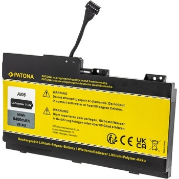 Image 1 of Movano Батерия за HP ZBook 17 G3, AI06XL, 8400 mAh (2914)