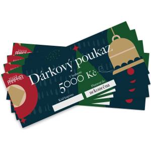 BrainMax Коледен електронен ваучер за подарък 5000 czk
