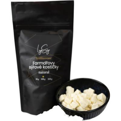 Lyopotraviny Farmářovy sýrové kostičky natural 50 g