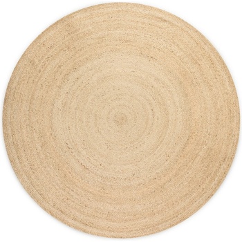 Hanse Home Двустранен ютен кръгъл килим в естествен цвят ø 200 cm Braided Ivory - Hanse Home (106007-200)