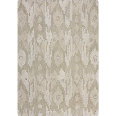 Flair Rugs Бежов ръчно изработен вълнен килим 200x290 cm Dion Ikat - Flair Rugs (503119380033)