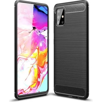 Image 1 of Samsung Силиконов калъф кейс TECH-PROTECT Carbon за Samsung M31, черен