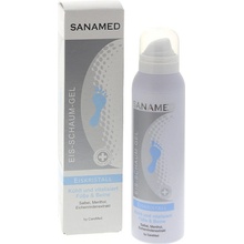 Sanamed Krémová pěna pro pálivé a unavené nohy EISKRISTAL, 150 ml