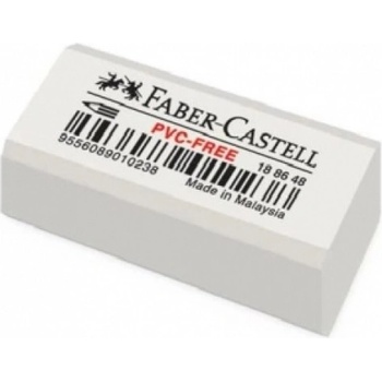 Faber-Castell guma PVC Free biela