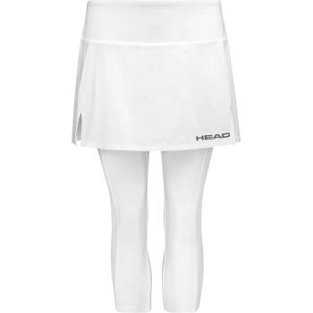 HEAD Спортна пола HEAD Club 3 Quarter Tights Skort - White