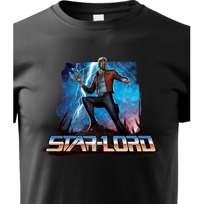 Dětské tričko Star-Lord Černá Velikost Canvas Bezvatriko.cz 2337